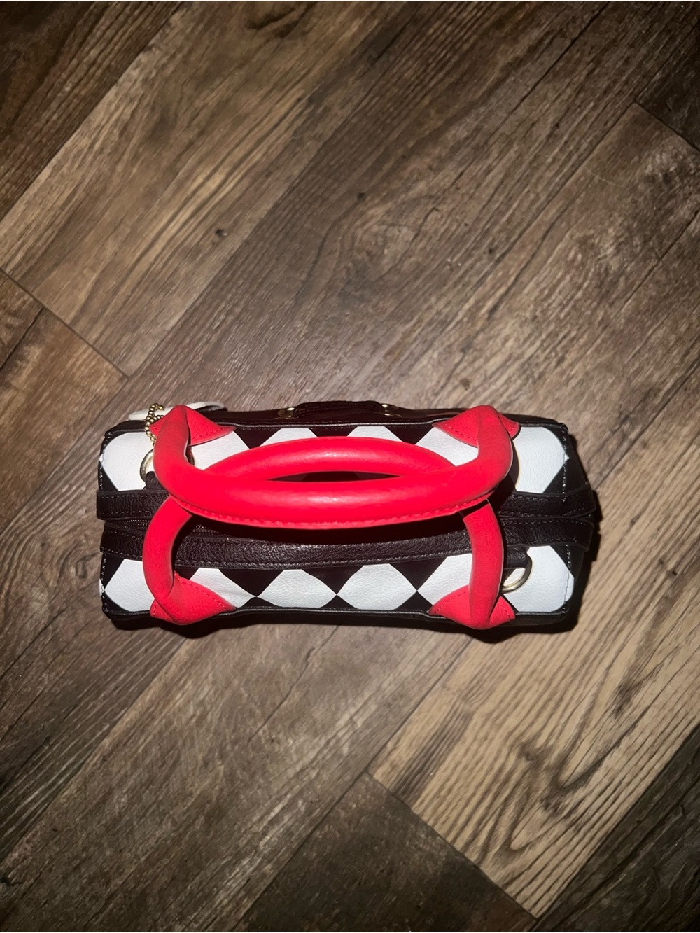 Loungefly DC Comics Harley Quinn Mad Love Satchel Purse Cosplay Handbag EUC - Picture 5 of 5